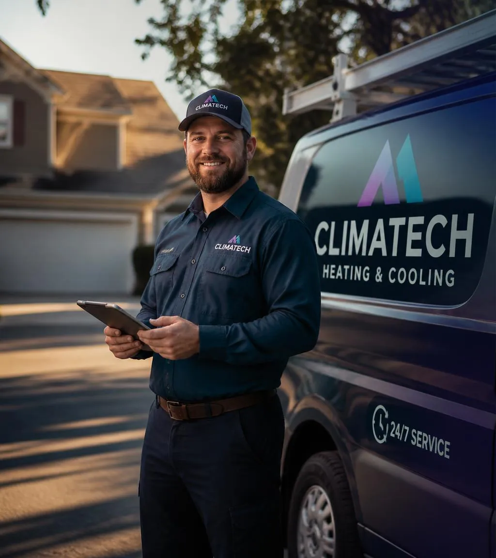 Google Guaranteed HVAC technician appearing in Local Services Ads results
