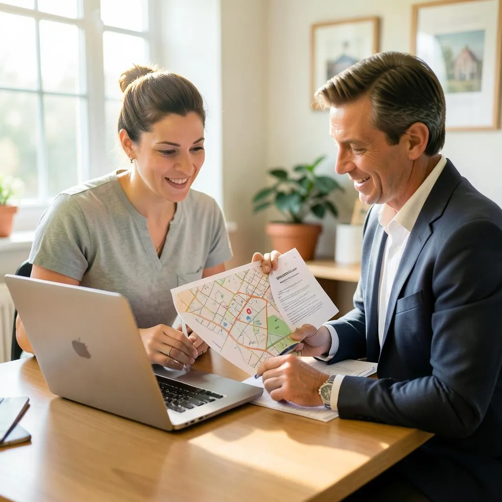Business Owner And Marketing Strategist Reviewing Their Local Market And Customer Notes