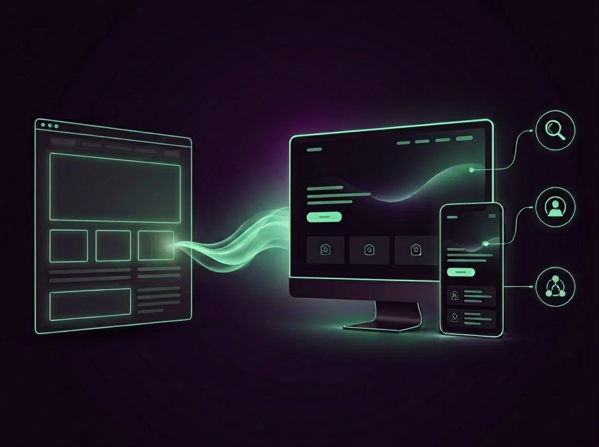 An Outdated Website Rebuilt Into A Modern Site Connected To Search, Lead Capture, And CRM